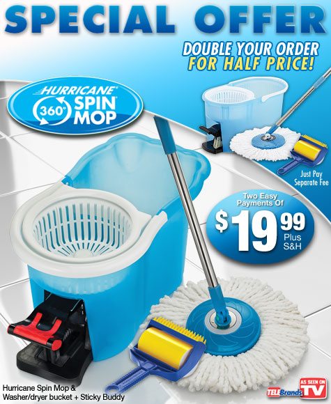 Hurricane Spin Mop Offer Image